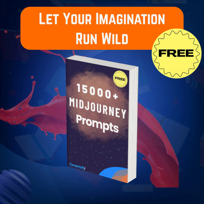 Free 15000+ Midjourney Prompts Pack – Ultimate AI Art & Design Prompts Bundle for Creators and Digital Marketers