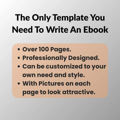 Canva eBook Template (100+ Pages) – Editable eBook Design Template for Digital Marketers & Creators