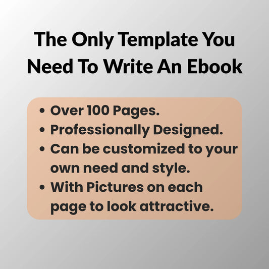 Canva eBook Template (100+ Pages) – Editable eBook Design Template for Digital Marketers & Creators