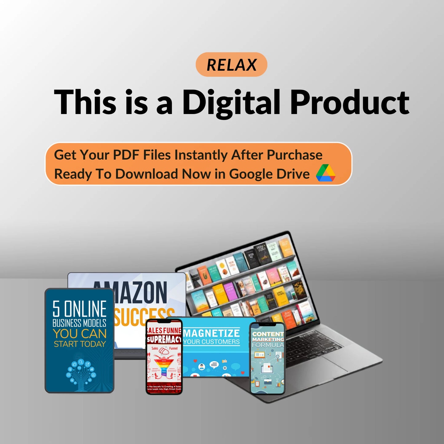 400+ Ecommerce & Digital Marketing eBooks Bundle – PLR & MRR Resell Rights Included