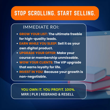 400+ Ecommerce & Digital Marketing eBooks Bundle – PLR & MRR Resell Rights Included